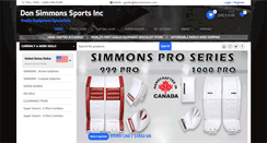 Desktop Screenshot of donsimmons.com